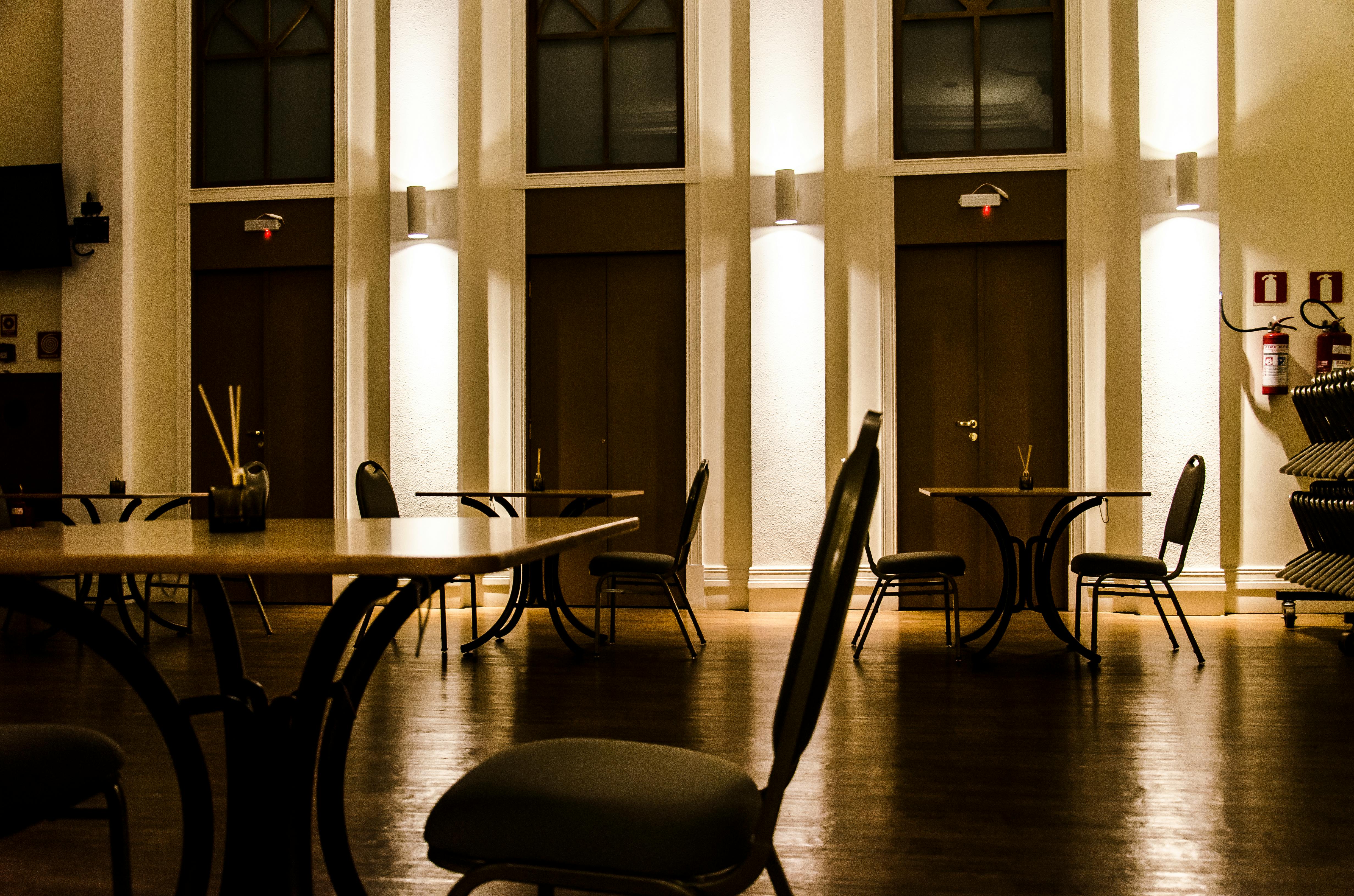 Elegant restaurant interior