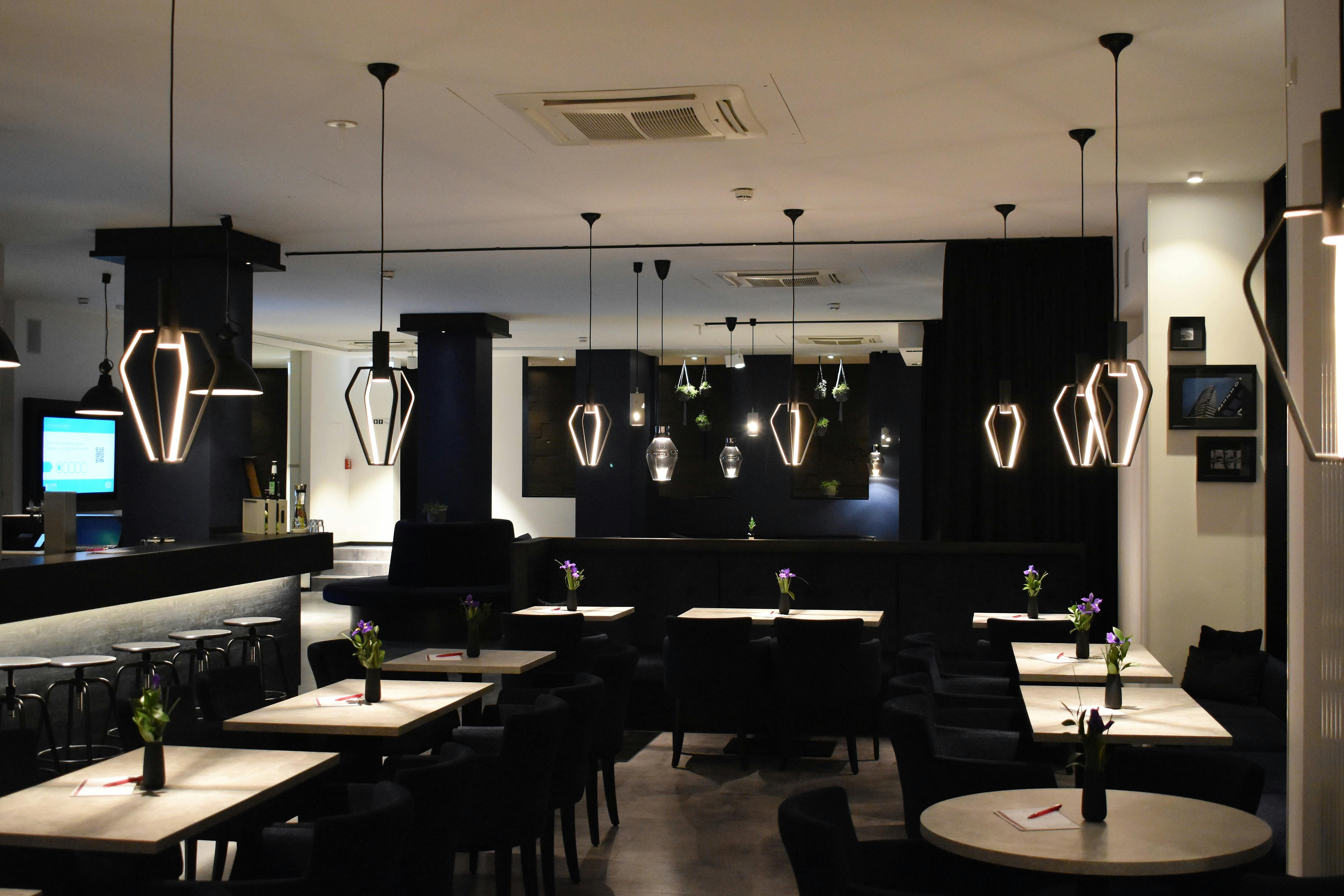 GourmetBites restaurant interior